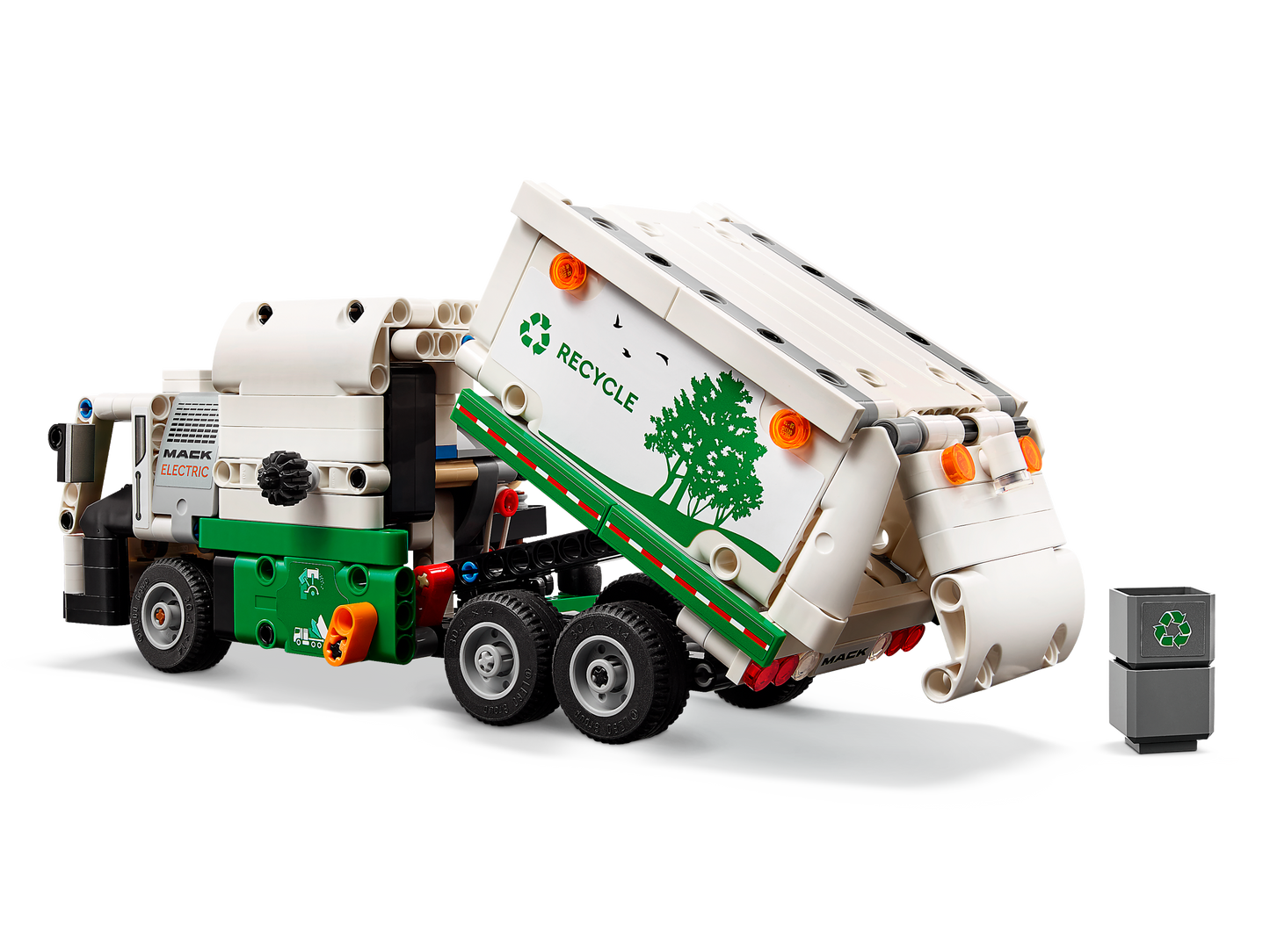 LEGO 42167 Camion della spazzatura Mack® LR Electric