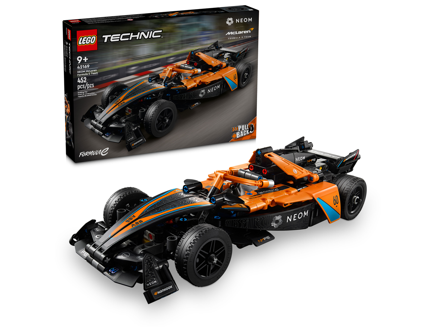 LEGO 42169 NEOM MCLAREN FORMULA E RACE..