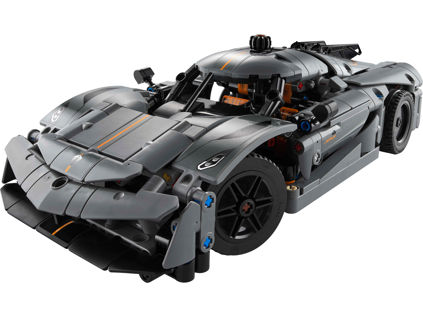 LEGO 42173 Hypercar Koenigsegg Jesko Absolut grigia