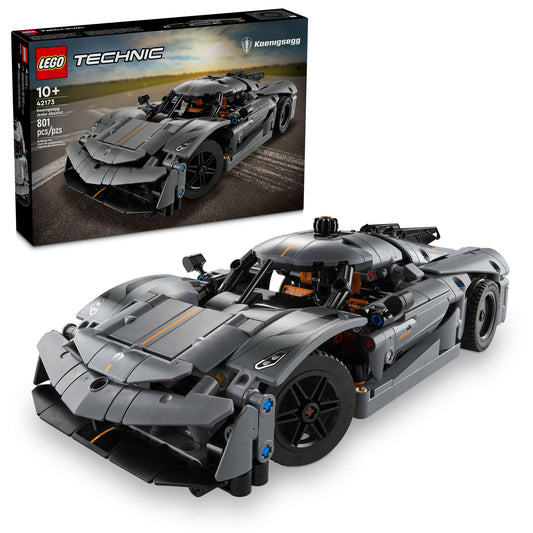 LEGO 42173 Hypercar Koenigsegg Jesko Absolut grigia