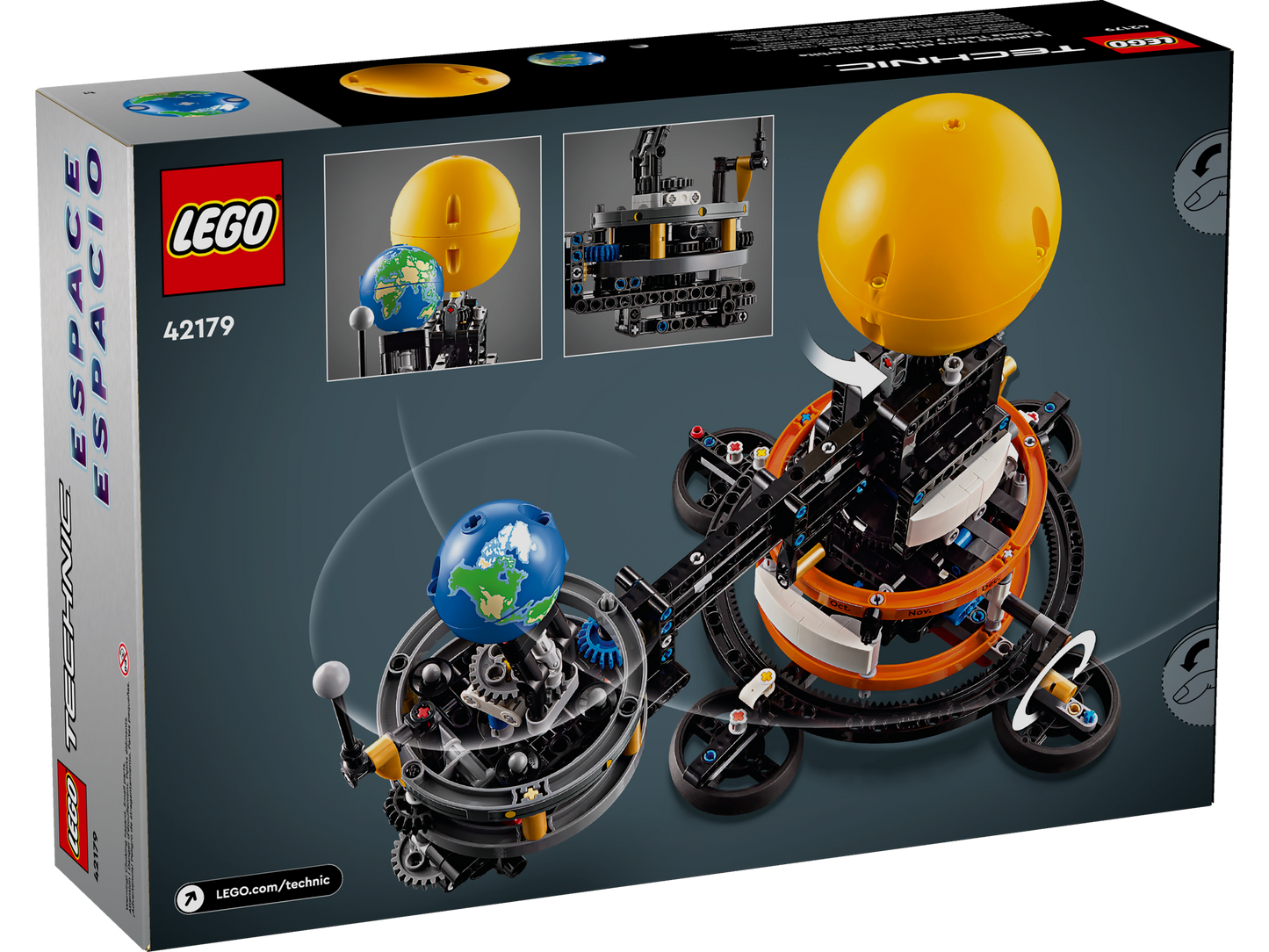 LEGO 42179 Pianeta Terra e Luna in orbita
