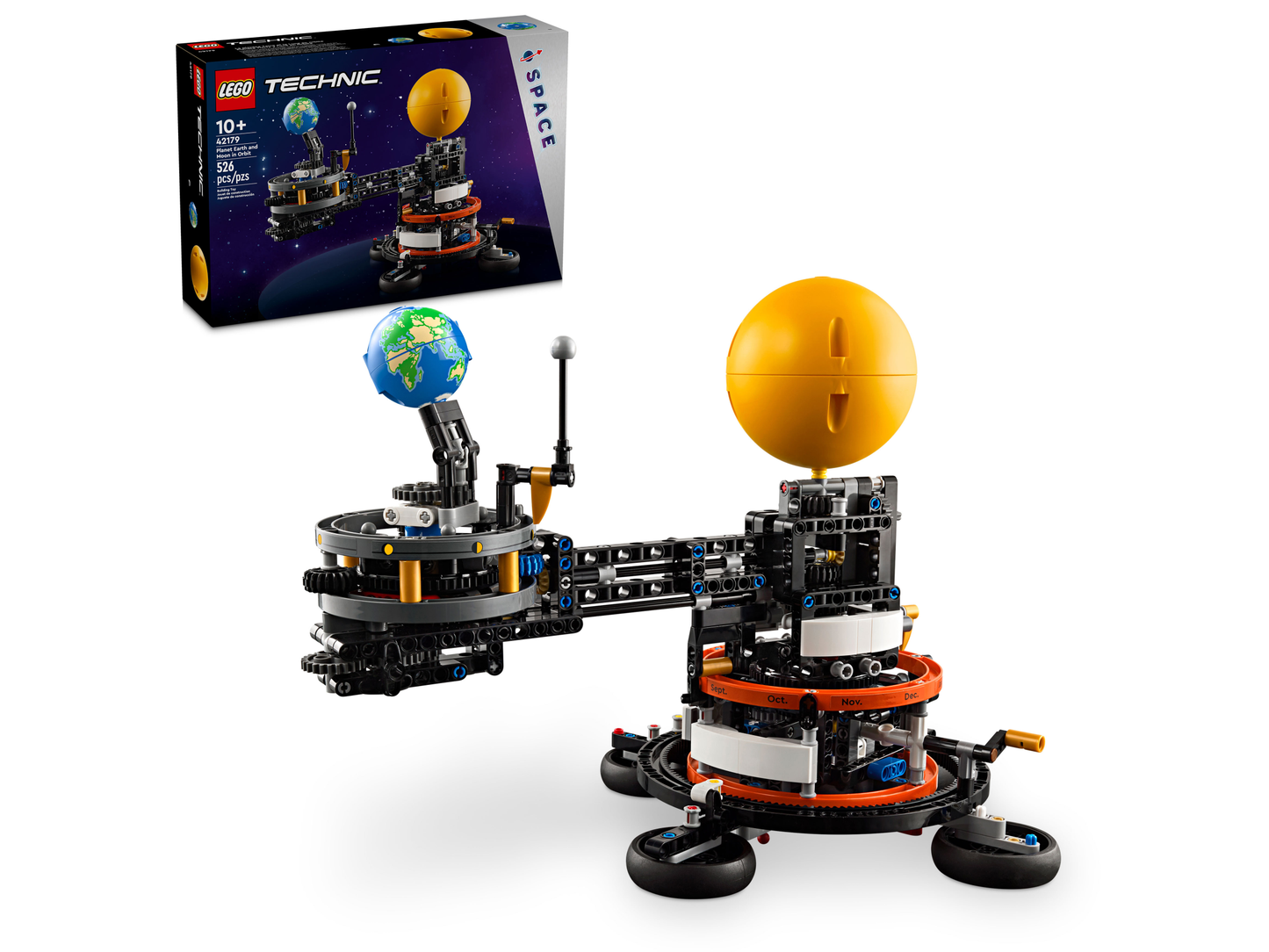 LEGO 42179 Pianeta Terra e Luna in orbita