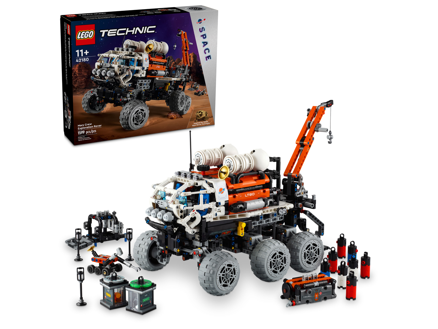 LEGO 42180 Technic Rover di esplorazione marziano