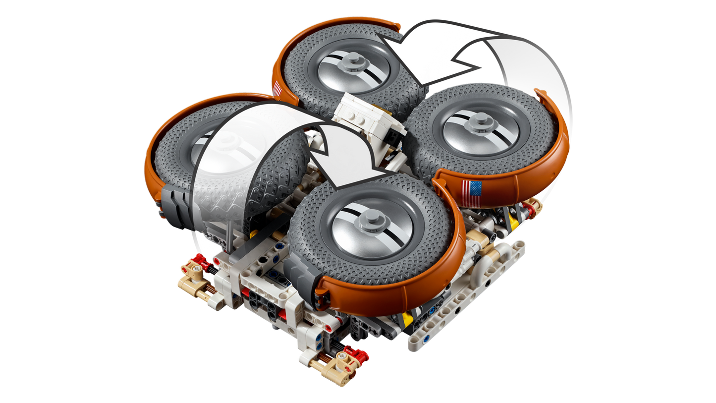 LEGO 42182 TECHNIC Rover Lunare Nasa Apollo LRV