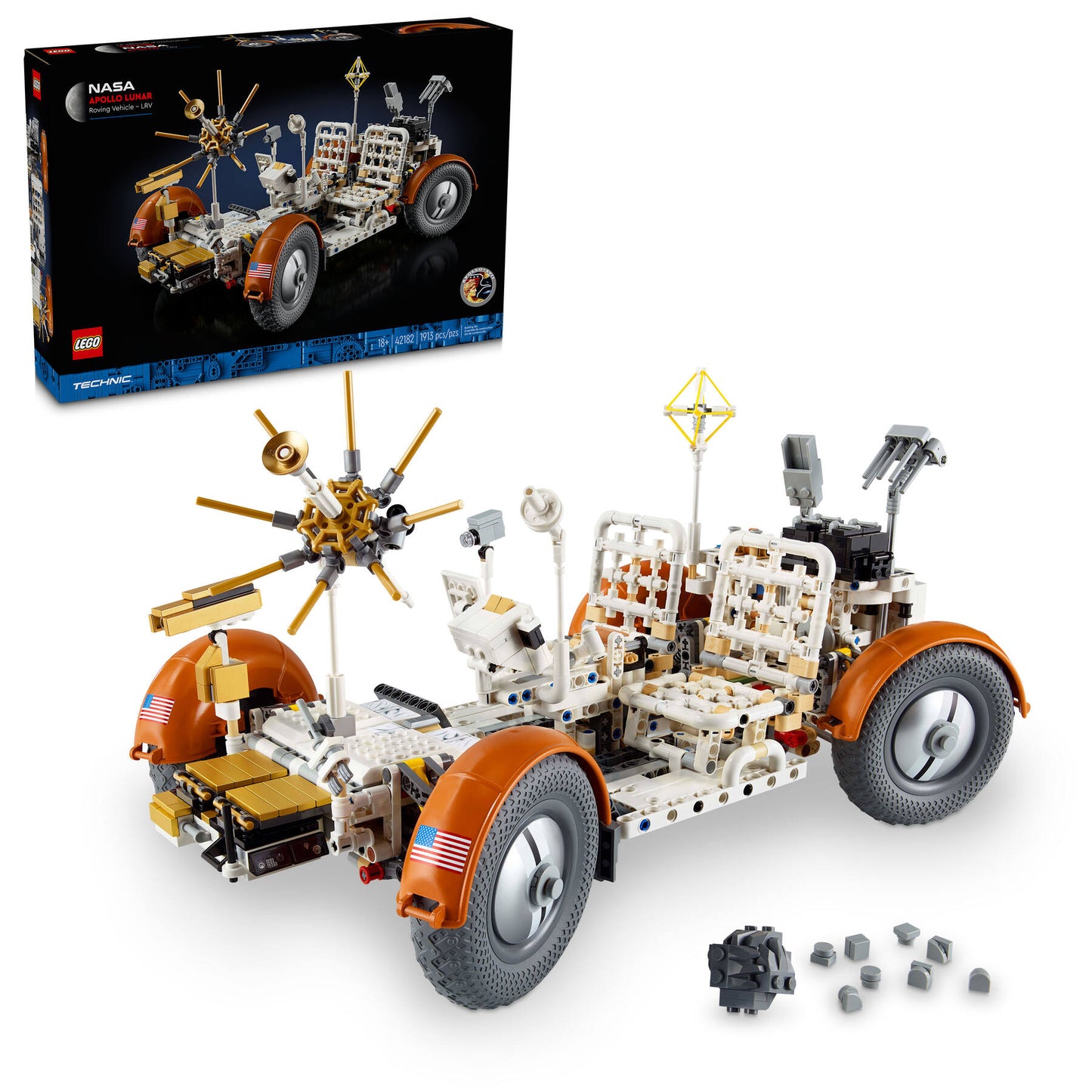 LEGO 42182 TECHNIC Rover Lunare Nasa Apollo LRV