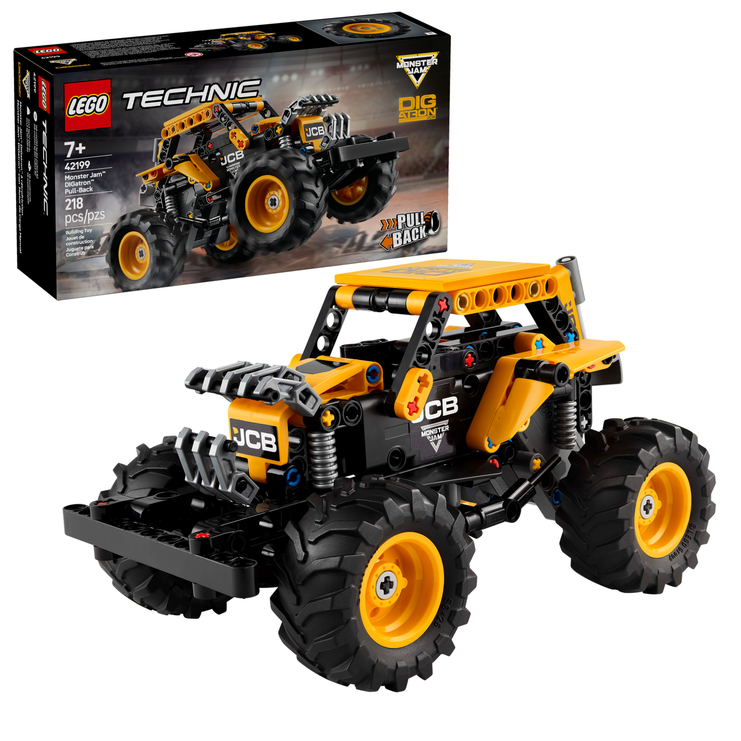 LEGO 42199 Pull-back Monster Jam™ DIGatron™