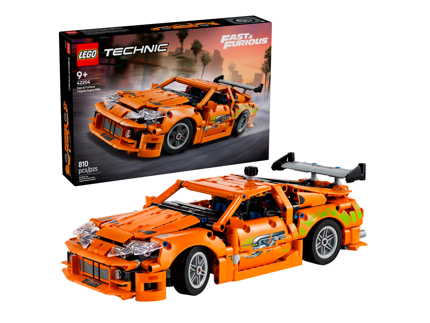 LEGO 42204 Fast and Furious Toyota Supra MK4