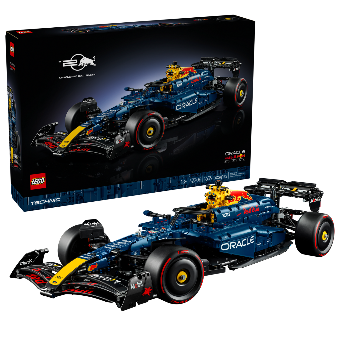 LEGO 42206 MONOPOSTO F1 ORACLE RED BULL..