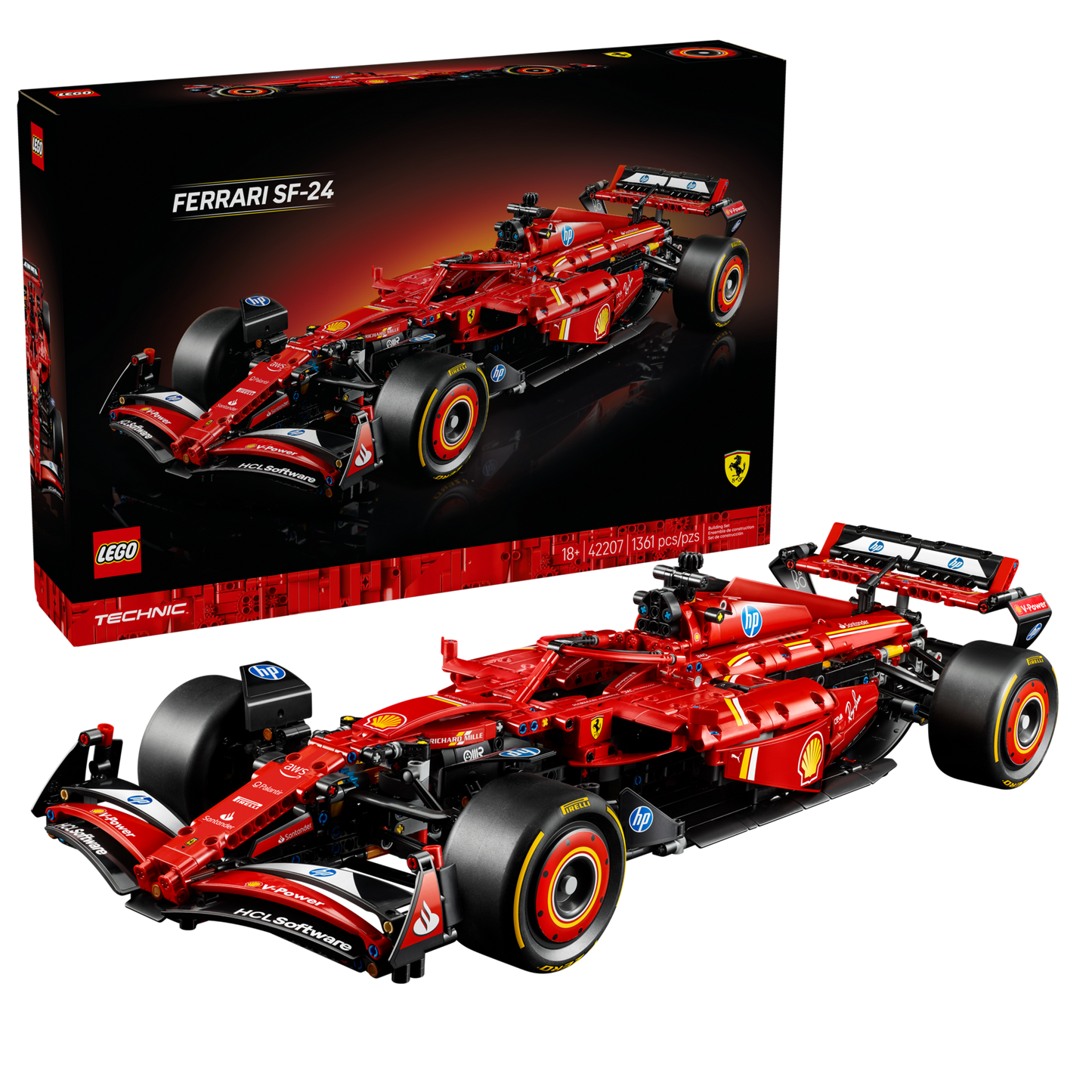LEGO 42207 Monoposto F1 Ferrari SF-24