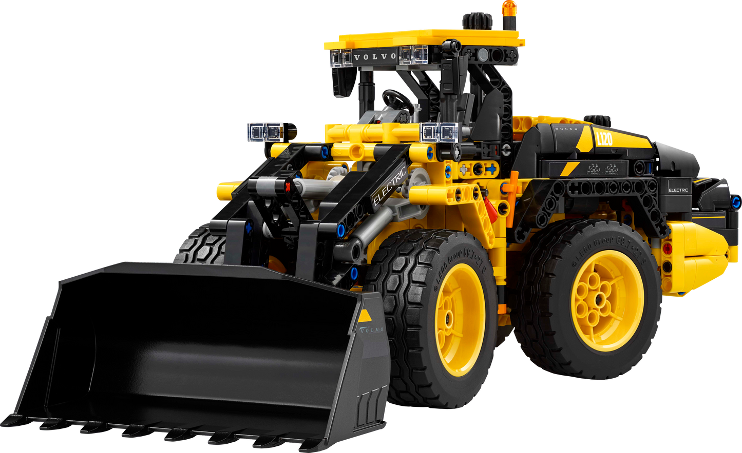 LEGO 42209 Pala gommata Volvo L120 Electric