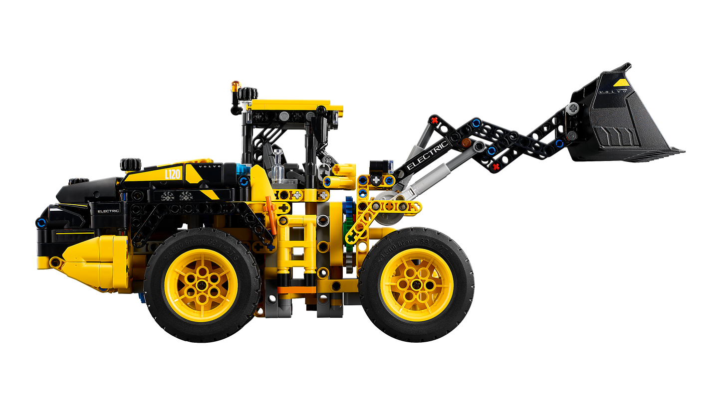 LEGO 42209 Pala gommata Volvo L120 Electric
