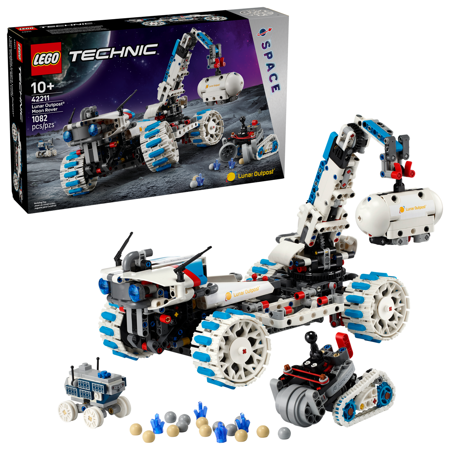 LEGO 42211 Veicolo spaziale rover lunare Lunar Outpost™