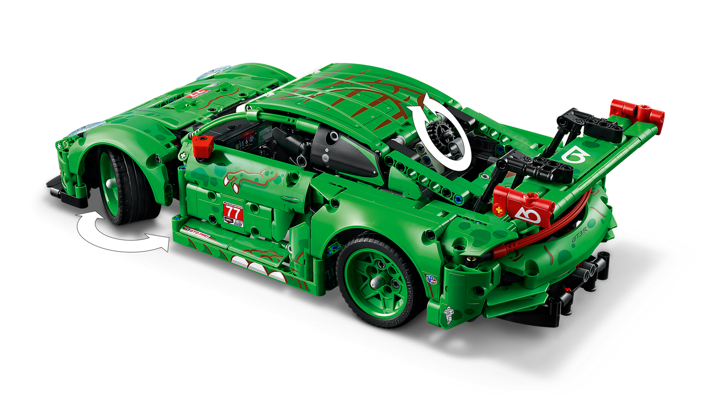 LEGO 42224 Auto Porsche 911 GT3 R REXY AO Racing