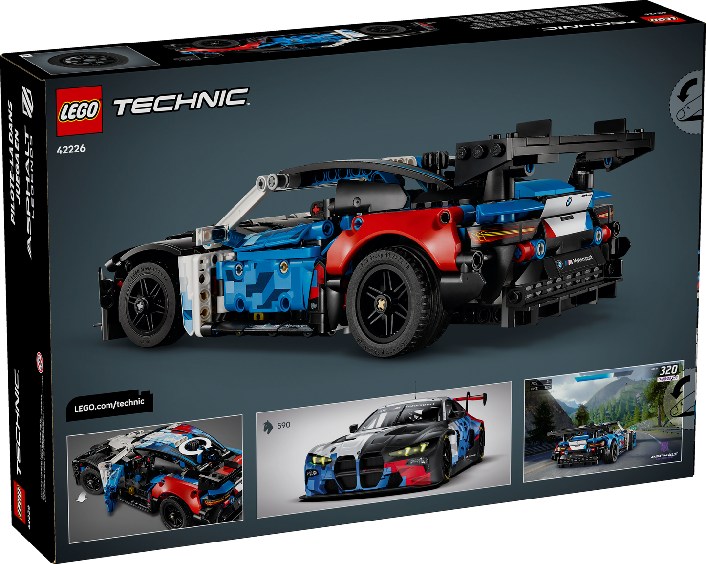 LEGO 42226 Auto da corsa BMW M4 GT3 EVO