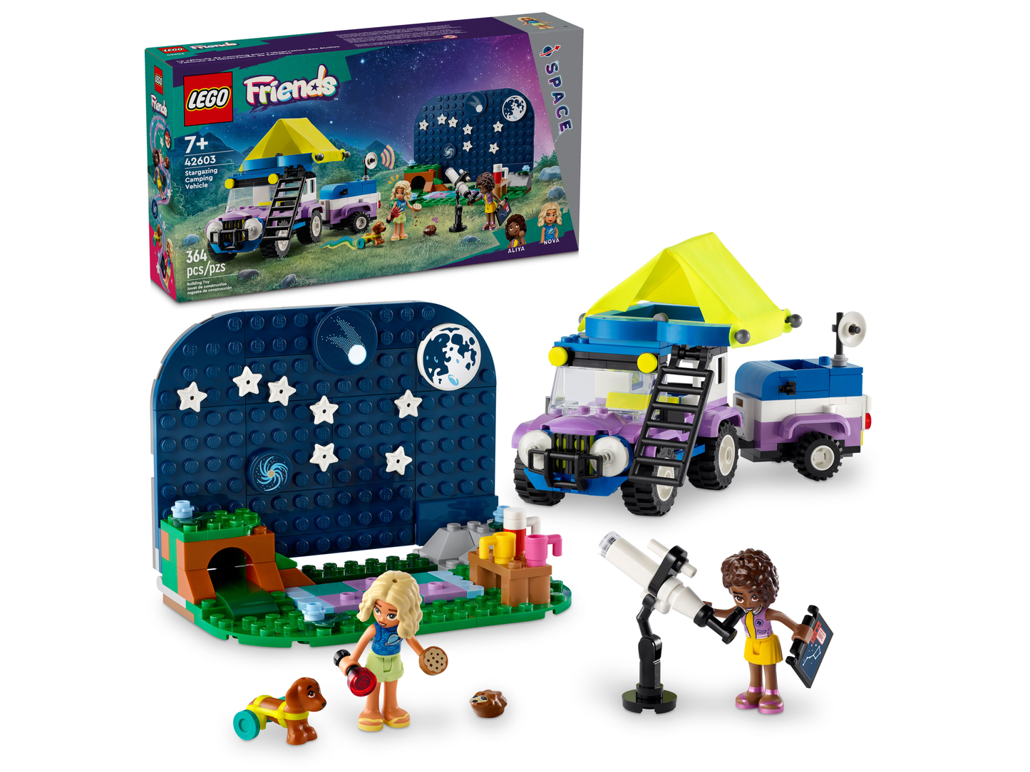 LEGO 42603 Camping-van sotto le stelle