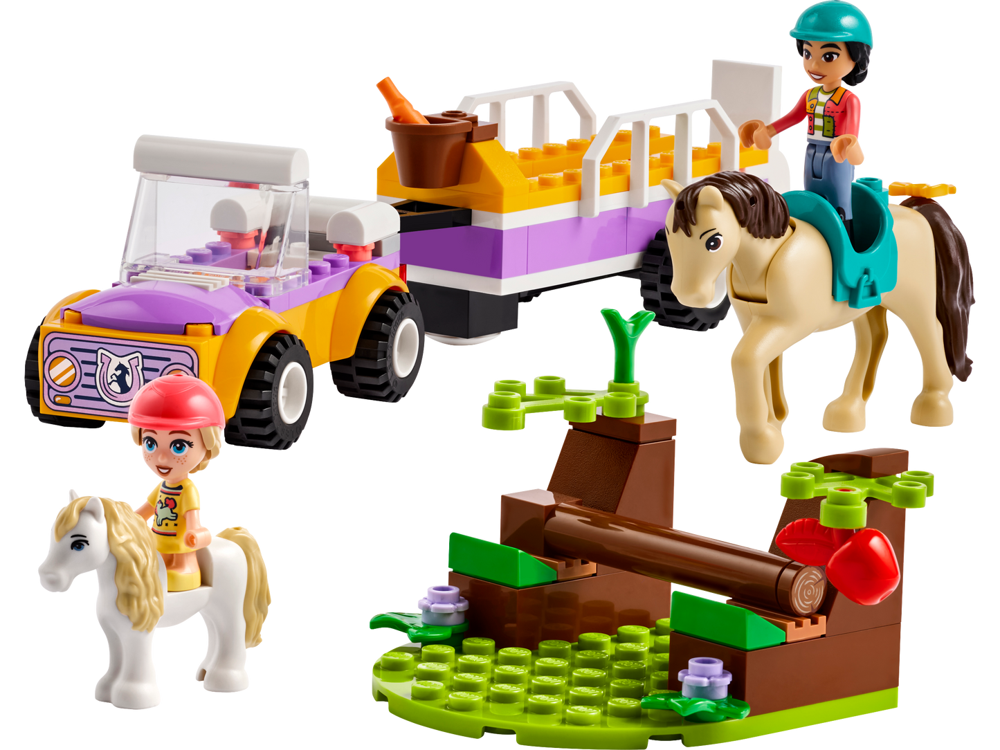 LEGO 42634 Rimorchio con cavallo e pony