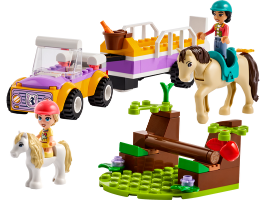 LEGO 42634 Rimorchio con cavallo e pony