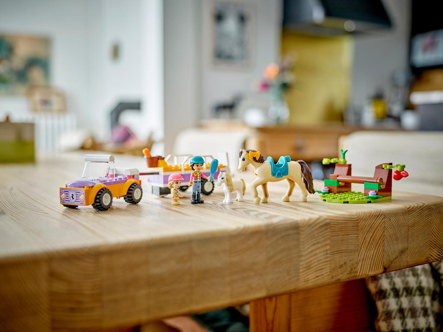 LEGO 42634 Friends Rimorchio con cavallo e pony