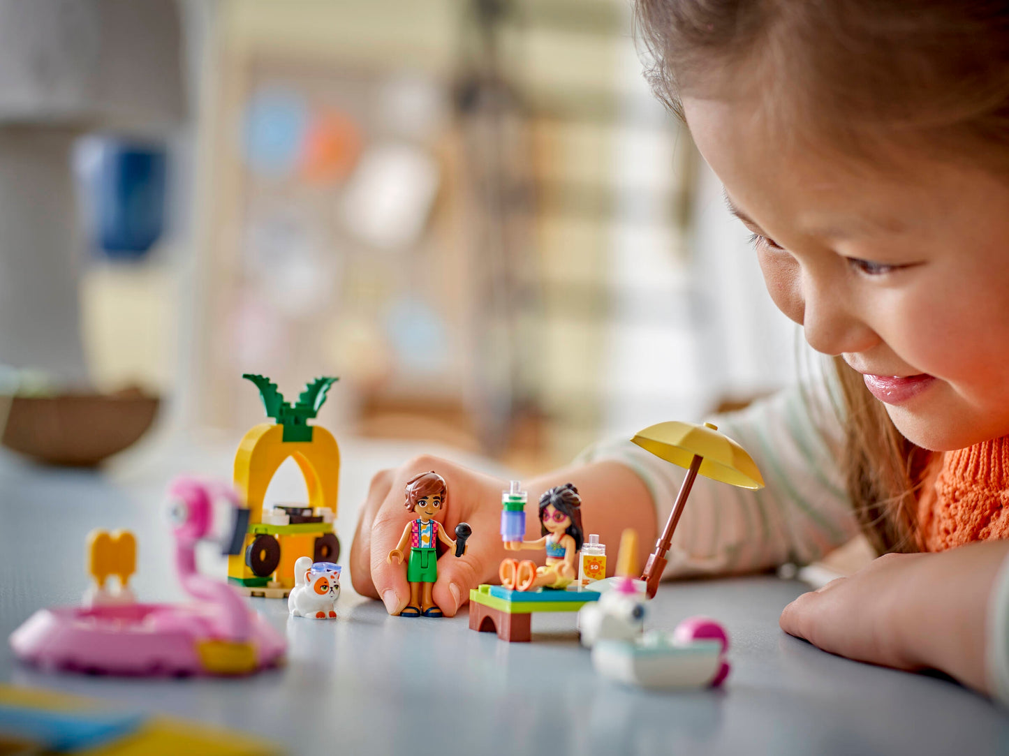 LEGO 42658 Pool Party con unicorno e fenicottero