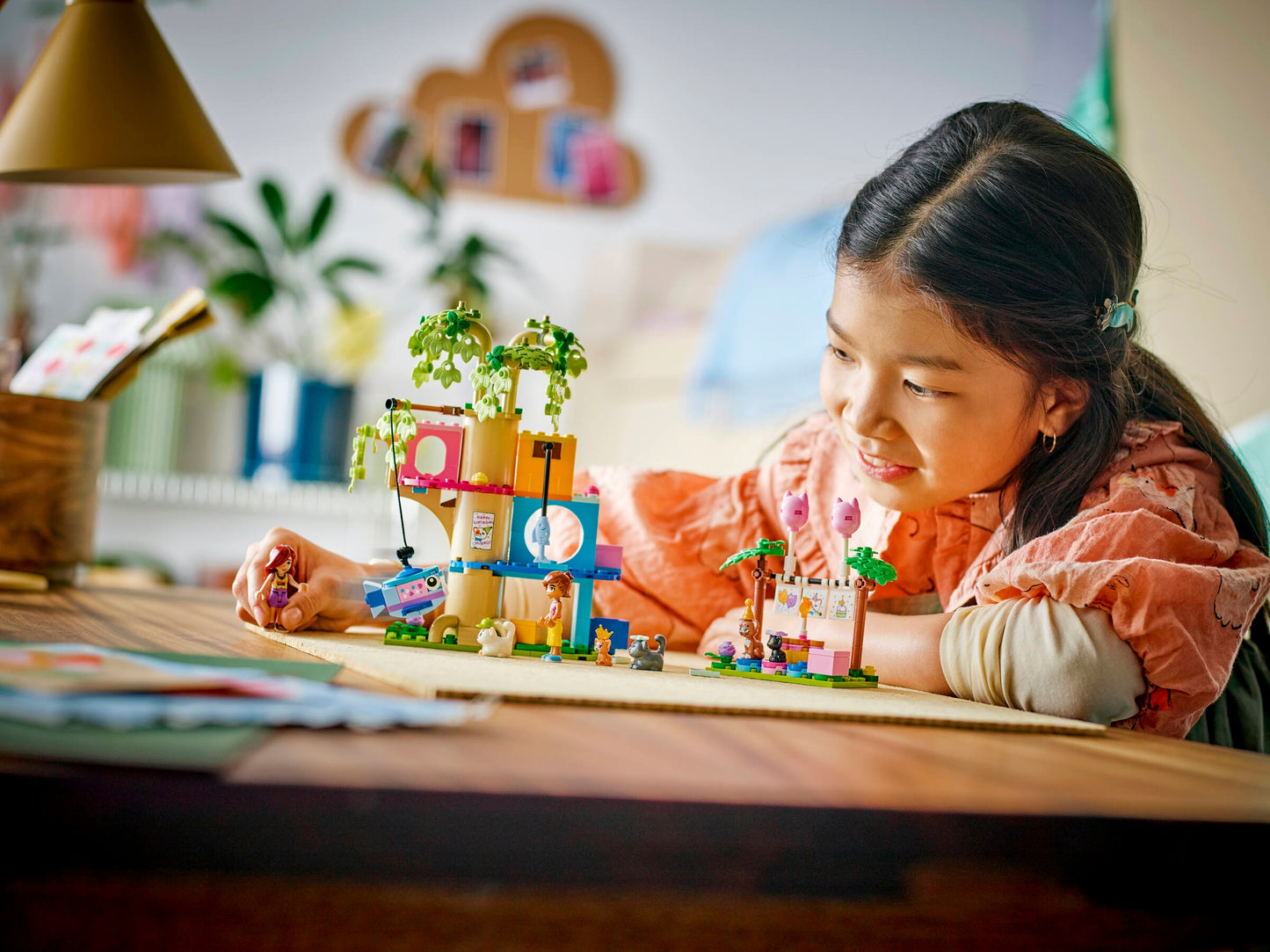 LEGO 42666 Festa di compleanno felina e Casa sull’albero