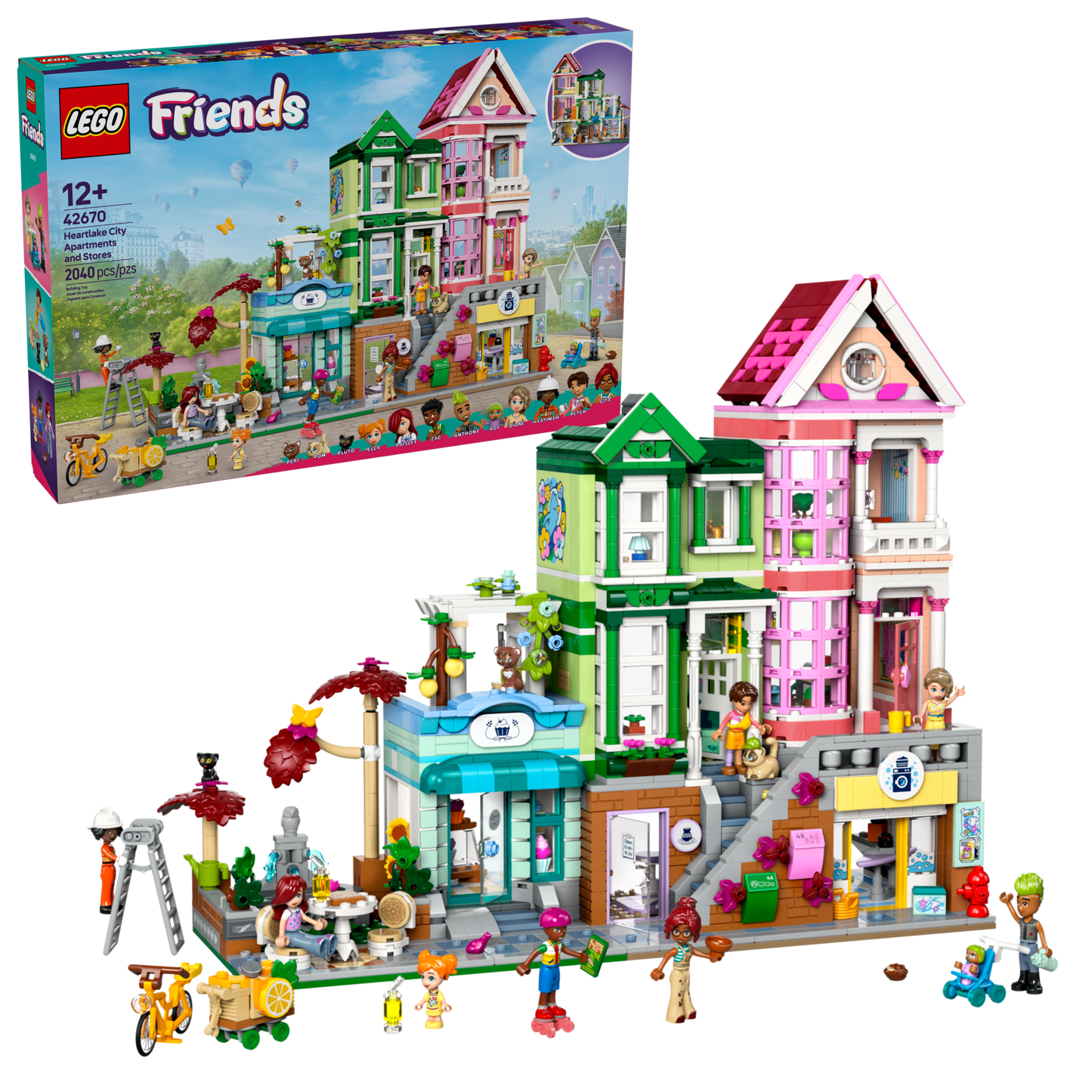 LEGO 42670 Appartamenti e negozi di Heartlake City
