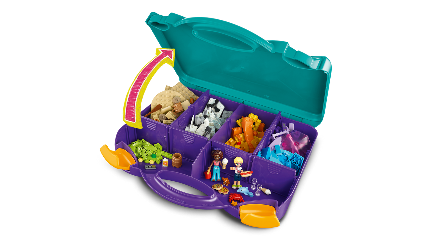 LEGO 42672 Valigia creativa da spiaggia e da viaggio