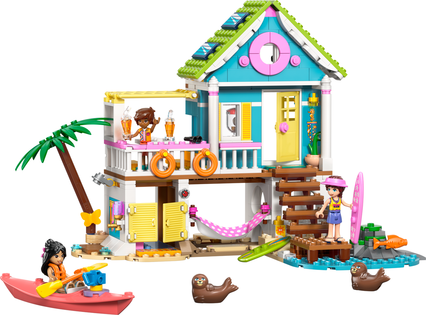 LEGO 42699 Casa sulla spiaggia con foche