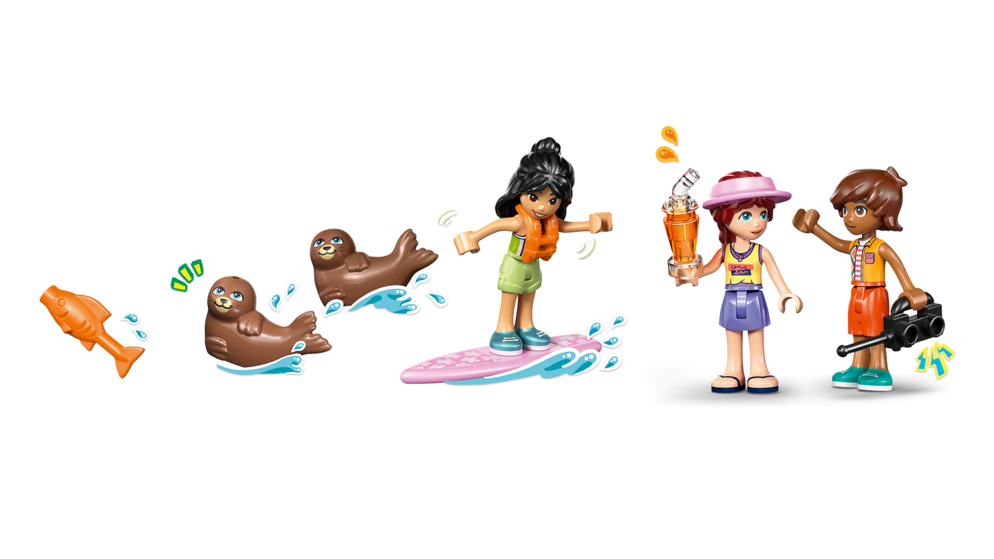LEGO 42699 Friends Casa sulla spiaggia con foche