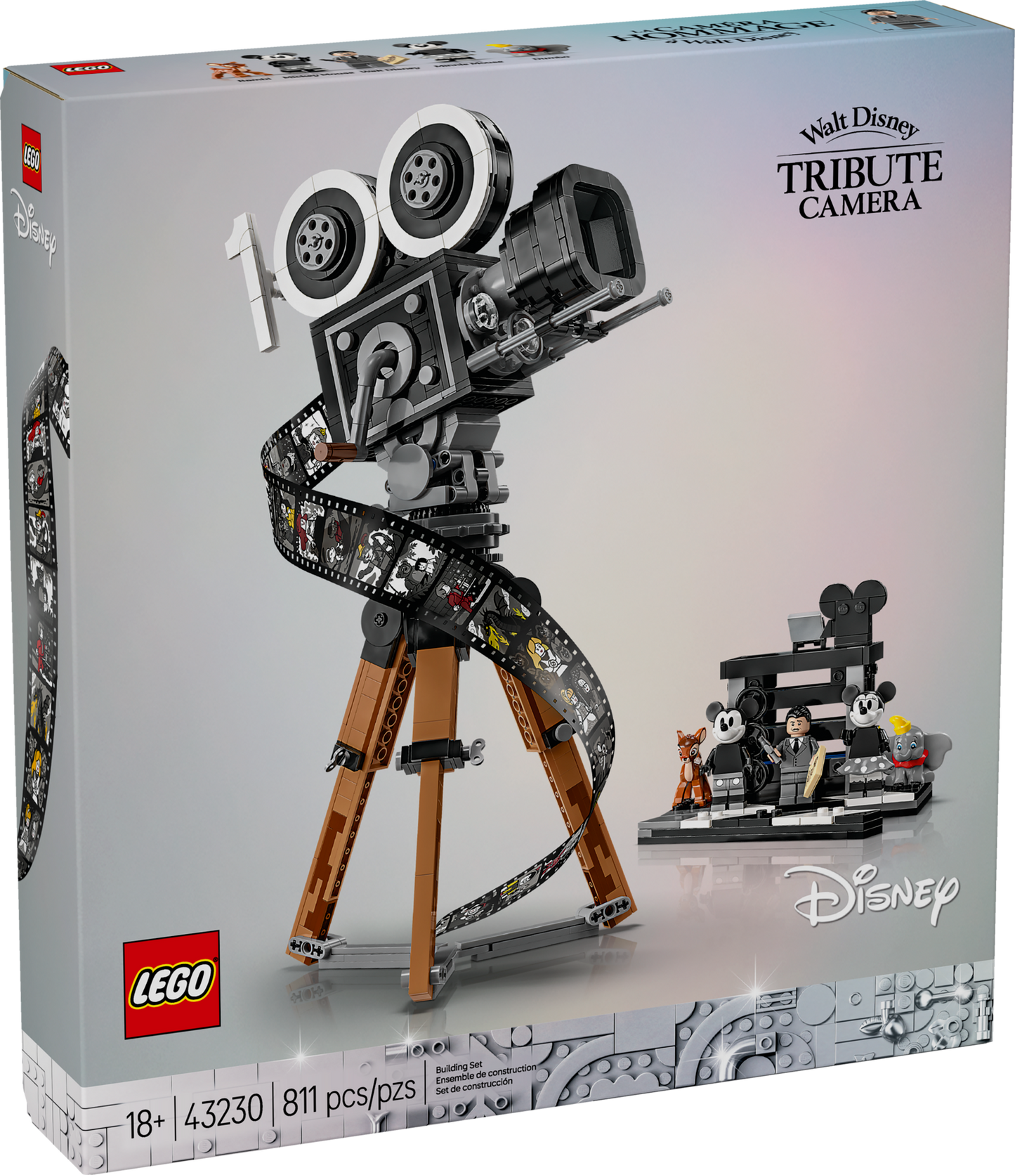 LEGO 43230 Cinepresa omaggio a Walt Disney