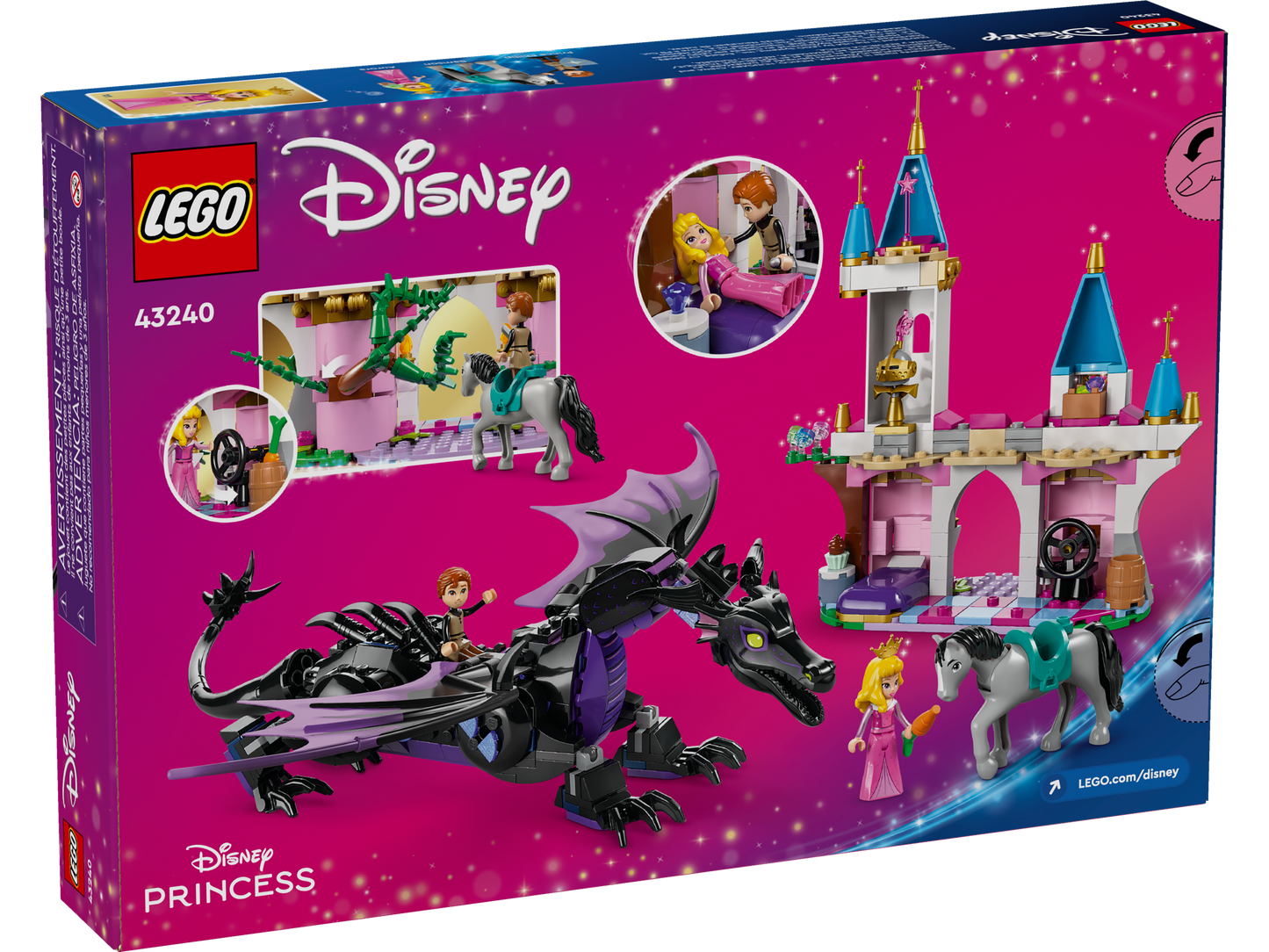 LEGO 43240 Malefica drago