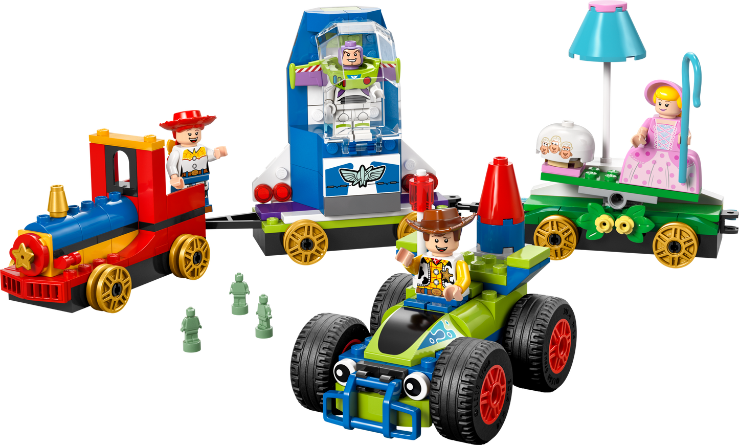 LEGO 43264 Toy Story: Treno e Auto RC celebrativi