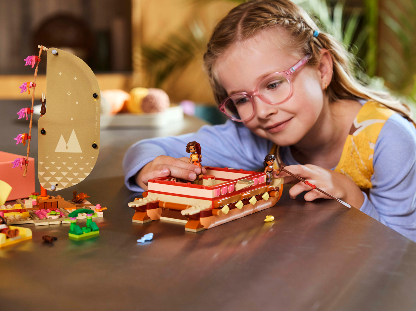 LEGO 43270 La canoa di Vaiana