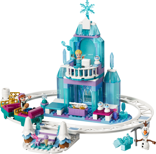 LEGO 43281 Castello di ghiaccio di Elsa e avventura sulla neve