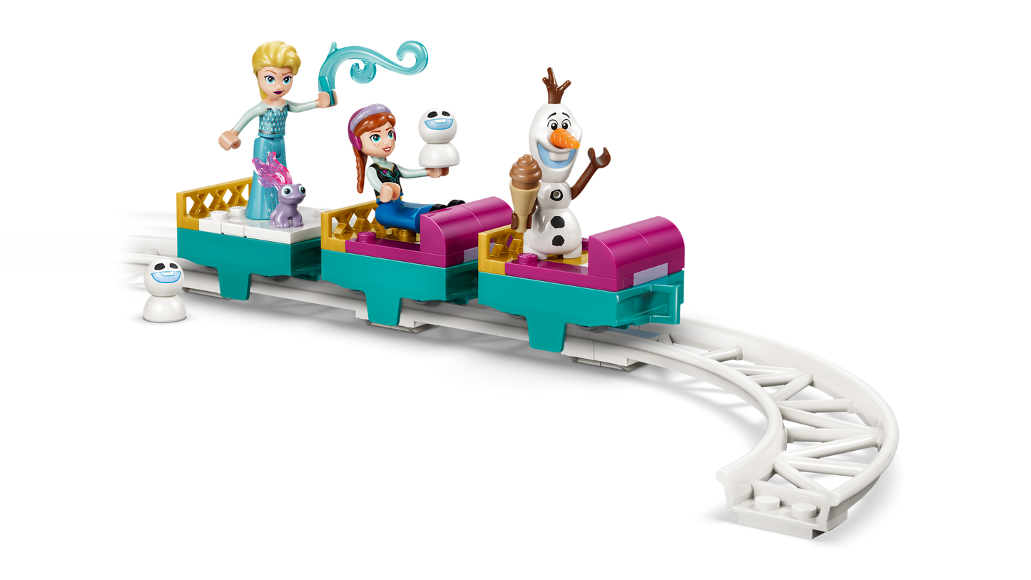 LEGO 43281 Castello di ghiaccio di Elsa e avventura sulla neve