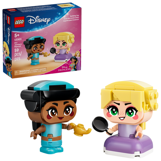LEGO 43303 Mini-Jasmine e Mini-Rapunzel