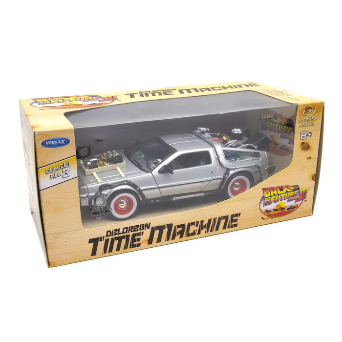 BACK TO THE FUTURE III DIECAST MODEL 1/24 ´81 DELOREAN LK COUPE P062707