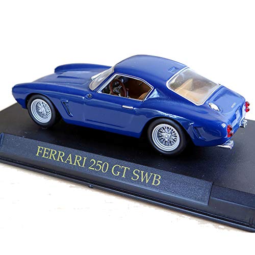 EBOND Die Cast Modellino Auto Ferrari 250 GT SWB - Scala 1:43 - Blu 0070