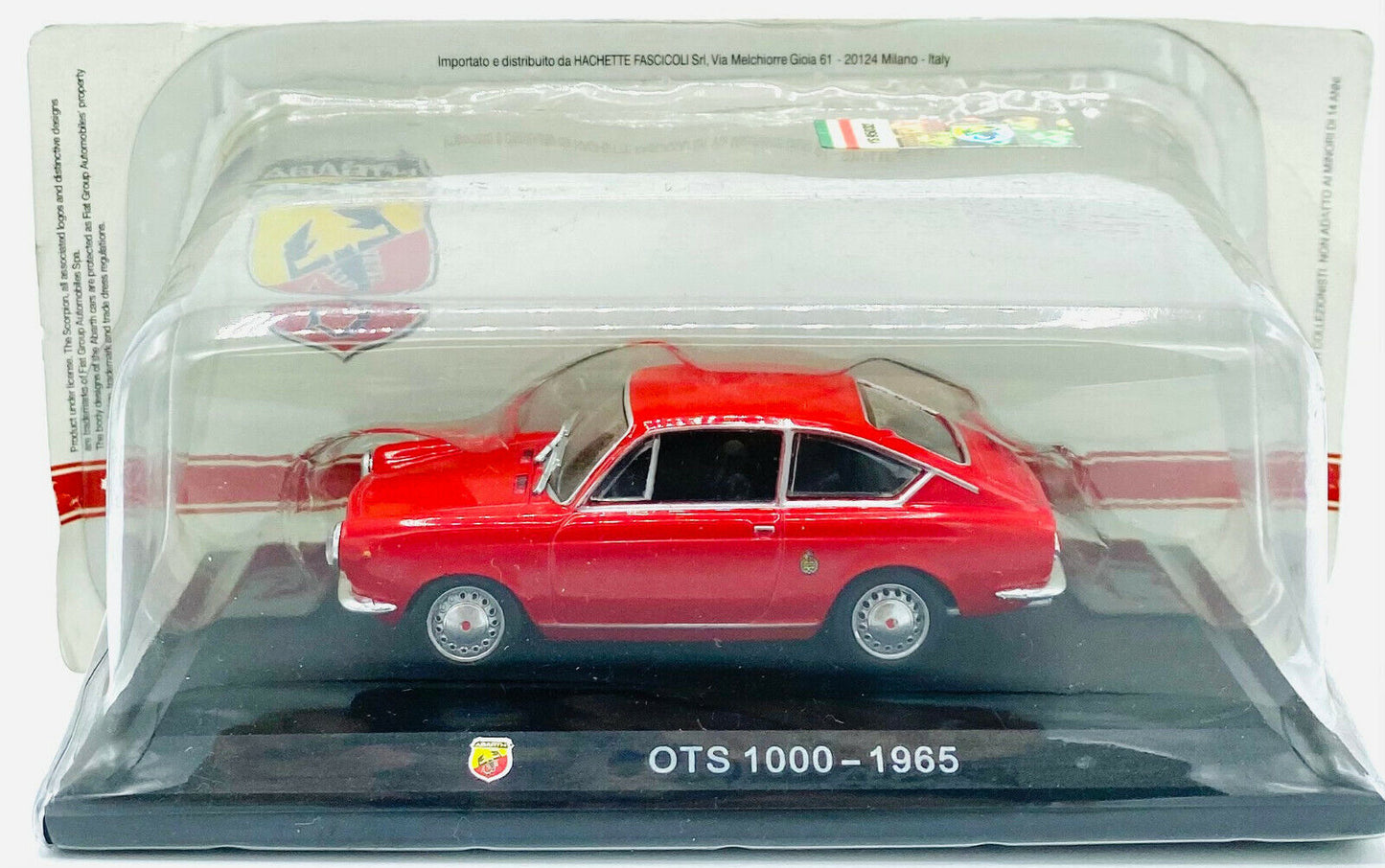 EBOND Modellino Abarth OTS 1000 - 1965 - Die Cast - 1:43 - 0165