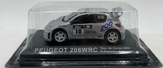 EBOND Peugeot 206 WRC Tour De Corse 2000 G.Panizzi H.Panizzi - 1:43 - 0091