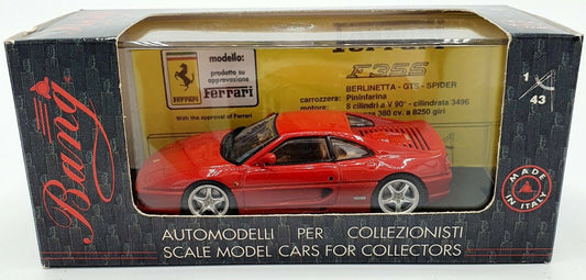 EBOND Modellino Ferrari F 355 Berlinetta - GTS - Spider 8025 - Scala 1:43 S040.