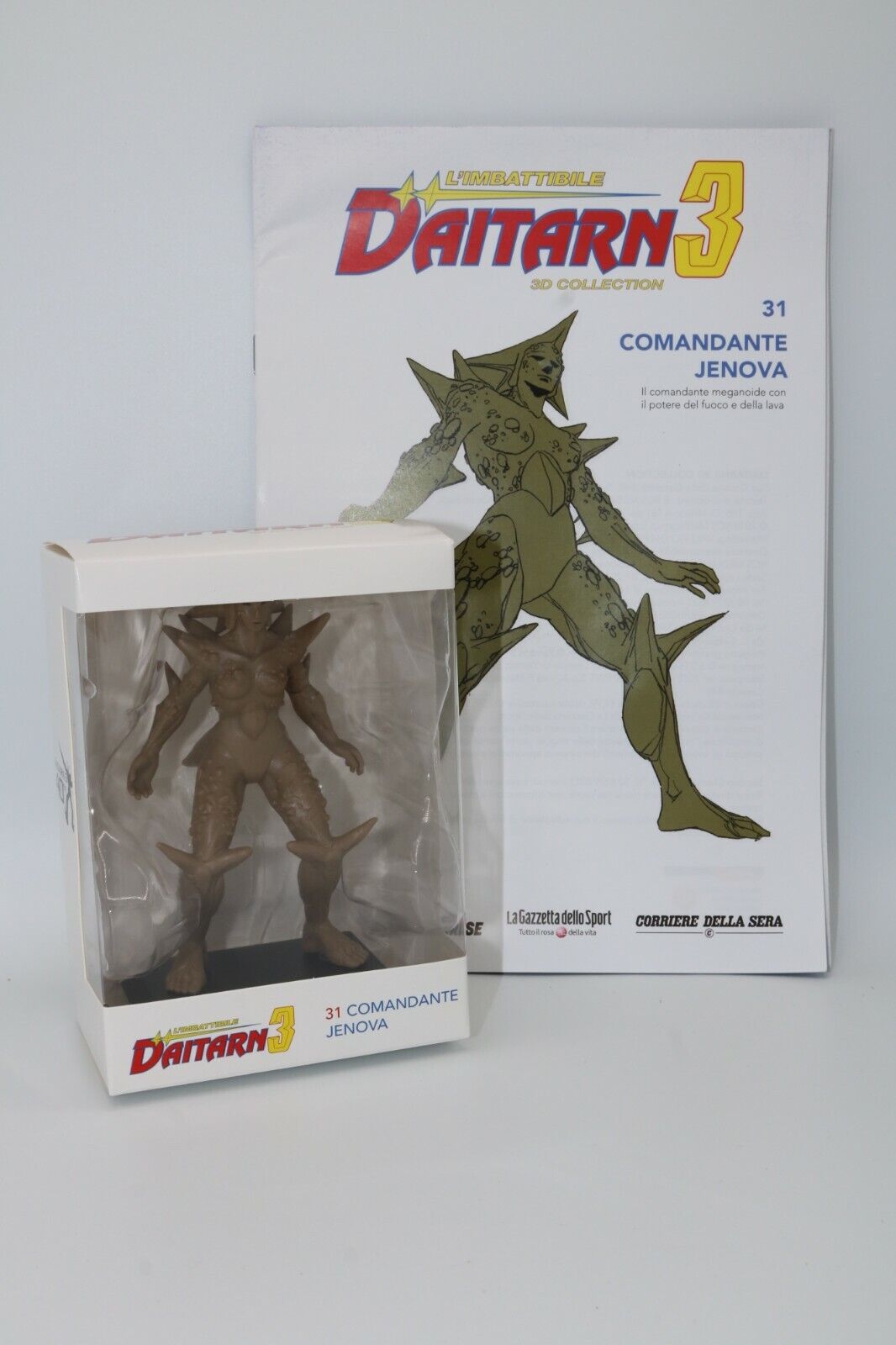 EBOND L'Imbattibile Daitarn 3 3D Collection 31 COMANDANTE JENOVA Figure