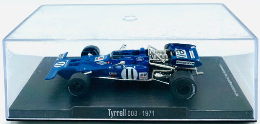 EBOND Modellino F1 Tyrrell 003 - 1971 - Die Cast - 1:43 - 0201