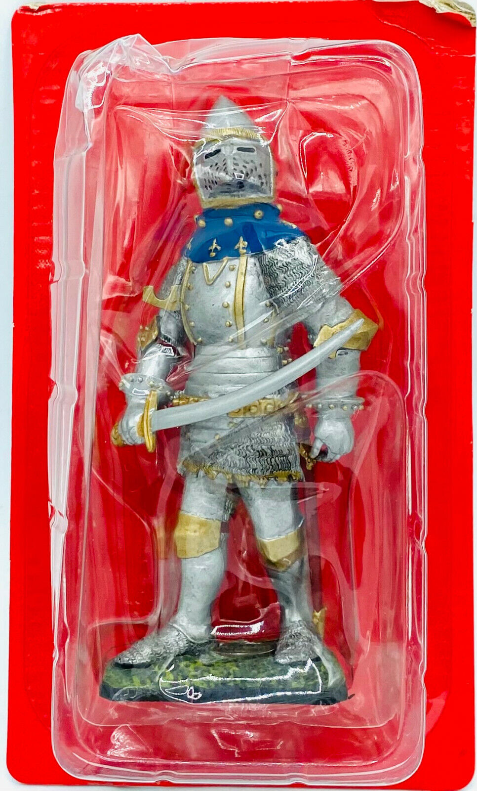 EBOND Soldatino In Piombo Uomo D arme Francese Armatura Inizi del XV Secolo 0221