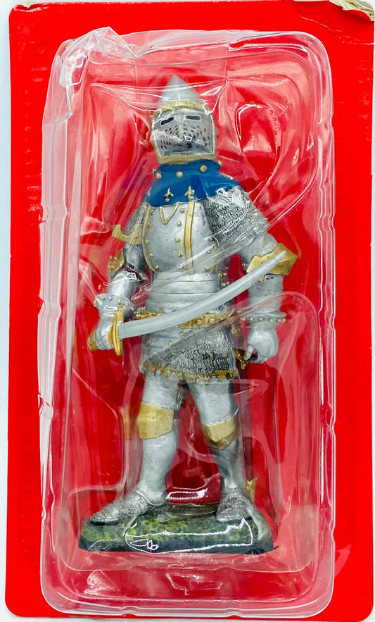 EBOND Soldatino In Piombo Uomo D arme Francese Armatura Inizi del XV Secolo 0221