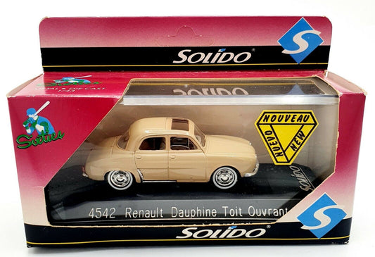 EBOND Modellino 4542 Renault Dauphine Toit Ouvrant - Solido - 1:43 - 0110.