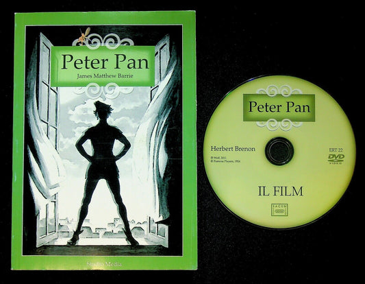 EBOND Peter Pan+ Film DVD Originale (1924) (muto Con Sottotitoli) Libro LI001001