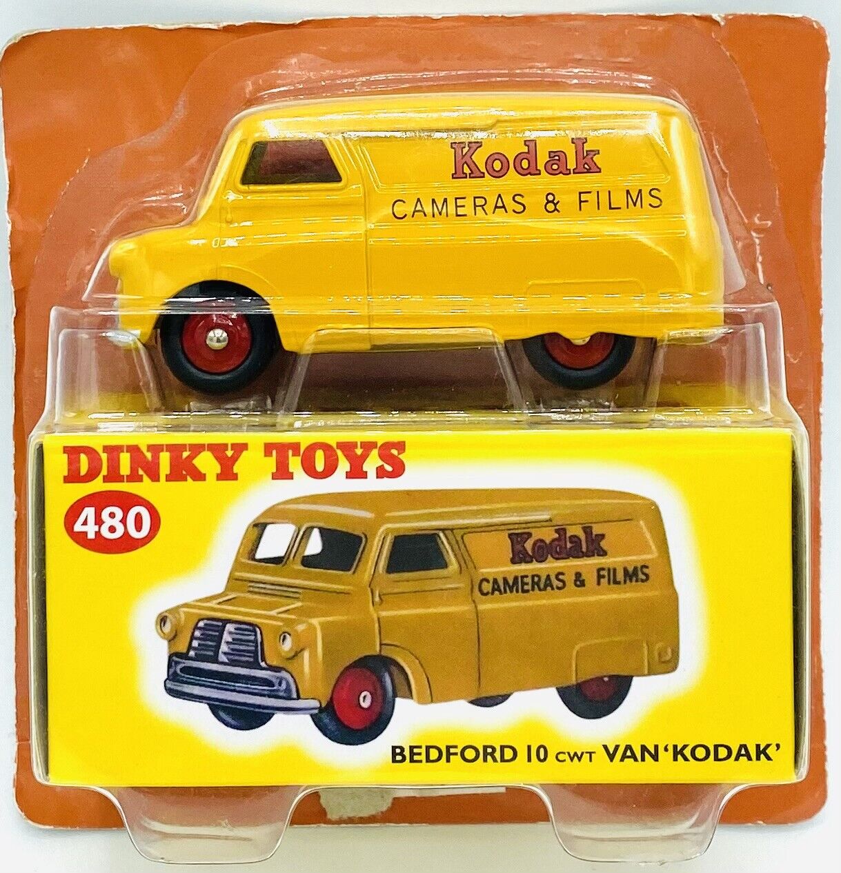 EBOND Modellino Bedford 10 cwt Van Kodak - Cod.480 - Dinky Toys - 1:43 - 0262