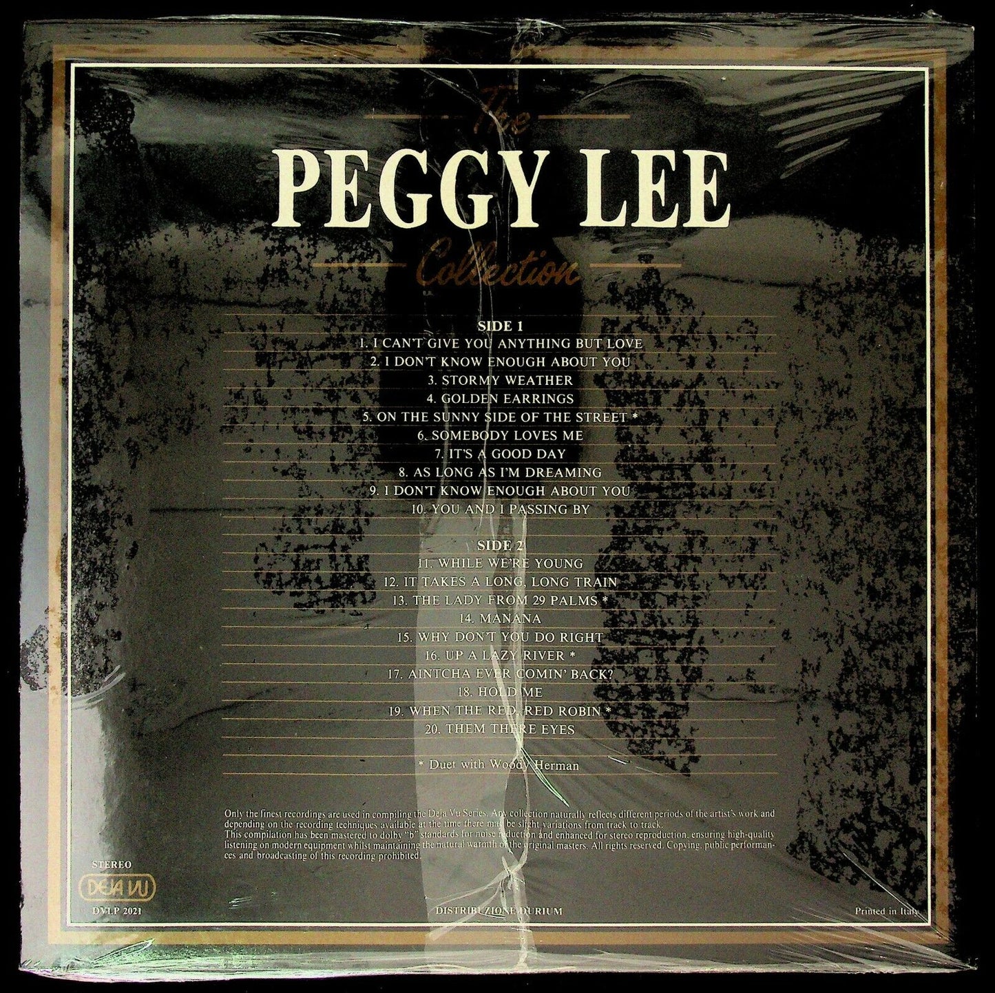 EBOND Peggy Lee ‎- The Peggy Lee Collection (20 Golden Greats) Vinile V063068