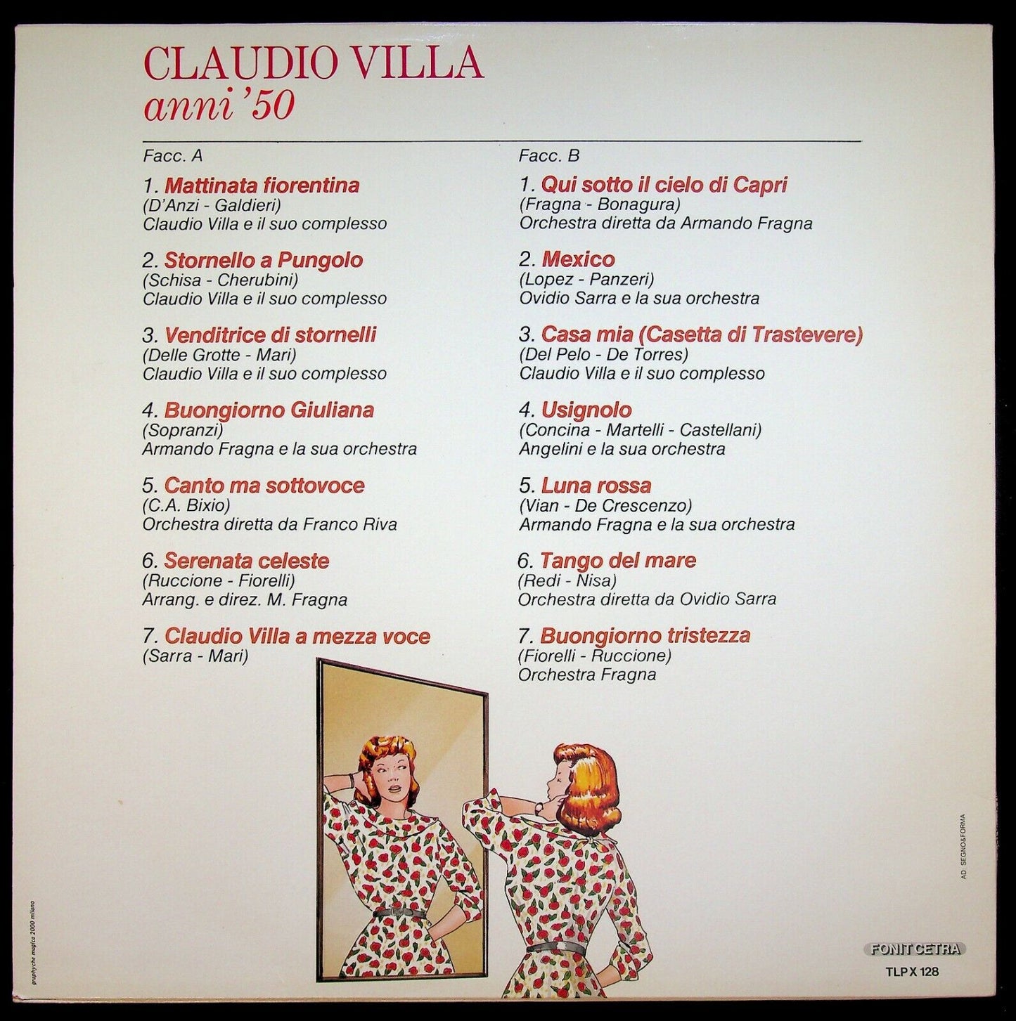 EBOND Claudio Villa Anni 50 Vinile V062028