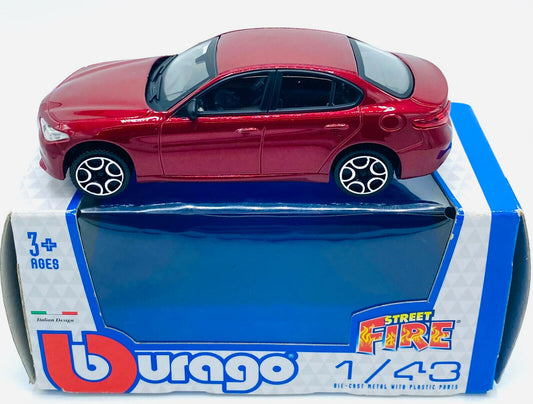 EBOND Alfa Romeo Giulia - Street Fire Collection - Bburago - 1:43 - 0224
